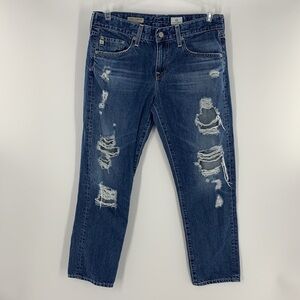 AG Adriano Goldschmied Women's The Ex-Boyfriend Slouchy Slim Leg Jean